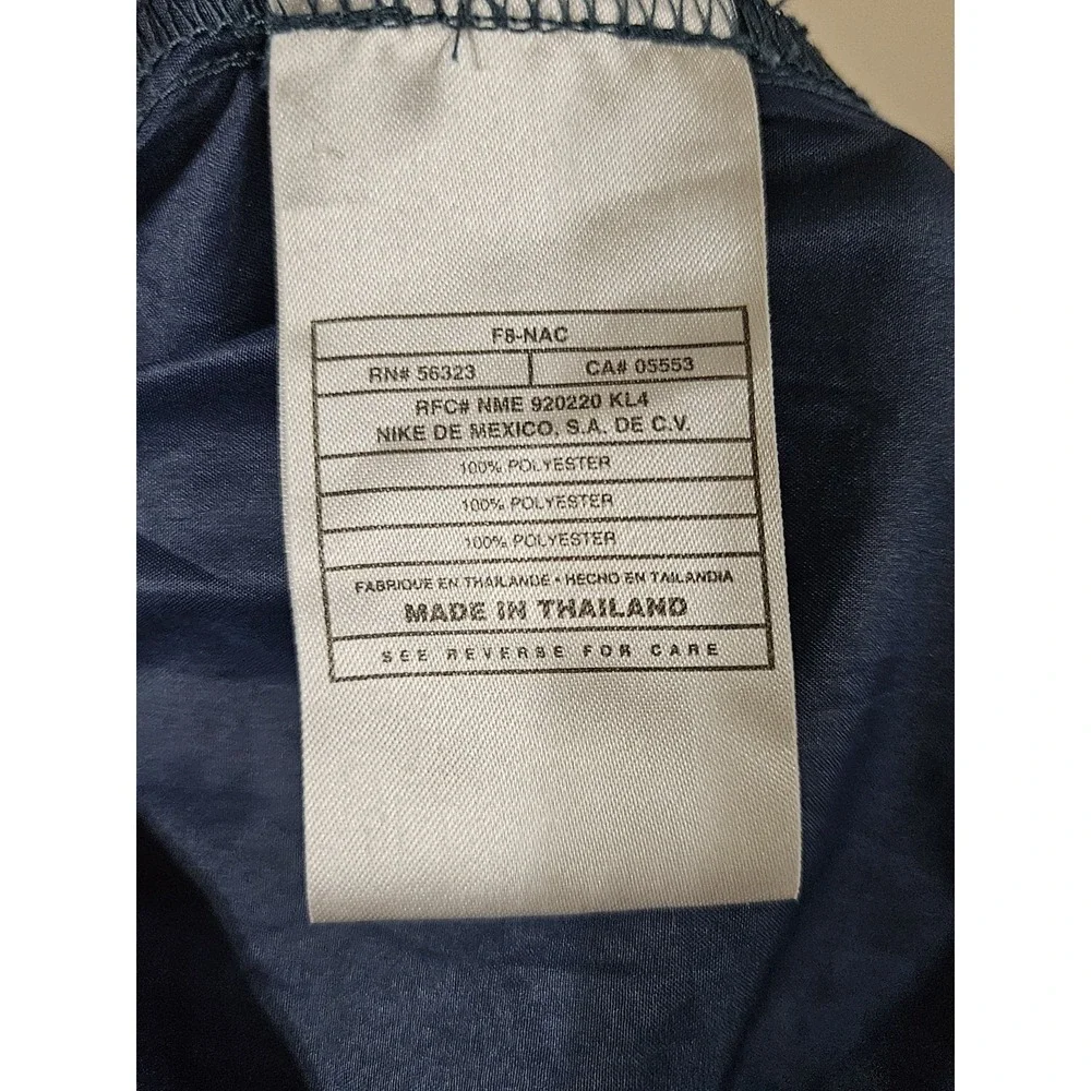 VINTAGE Nike ACG Pants Mens XL Blue Windbreaker Ripstop‎ Nylon Swoosh Baggy 90s
